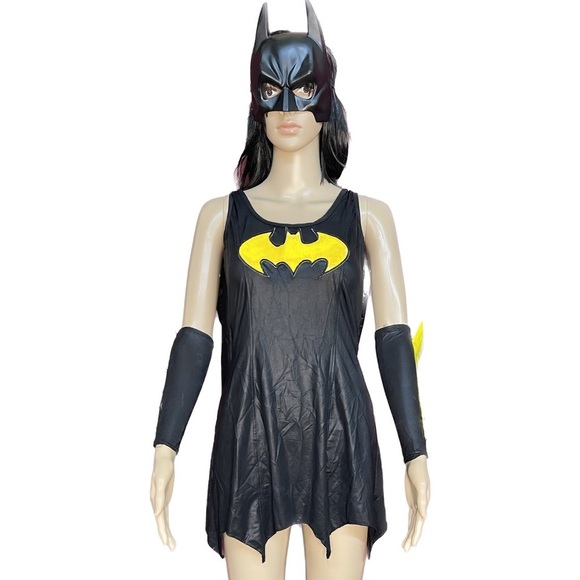 Vintage 2003 Rubies DC Comics Batman & Robin Batgirl 4 Piece Costume Small - Picture 1 of 11